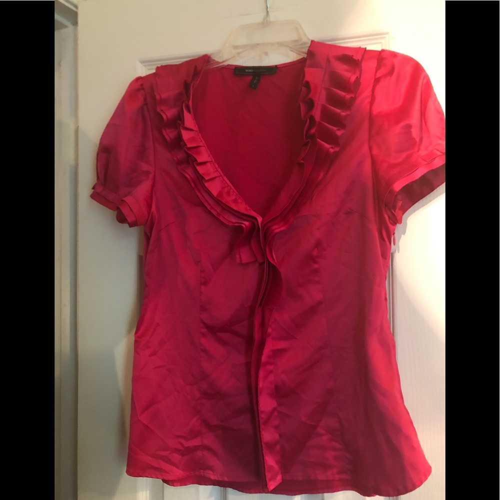Hot pink shirt